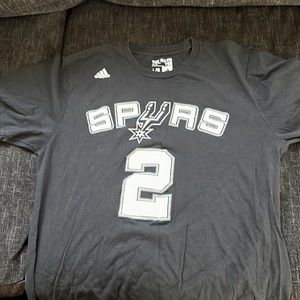Adidas men’s Kawhi Leonard San Antonio Spurs T-Shirt sz. Large